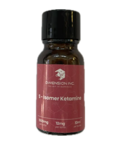 S – Isomer Ketamine – Flavoured Nasal Spray – by “Dimensions Inc”